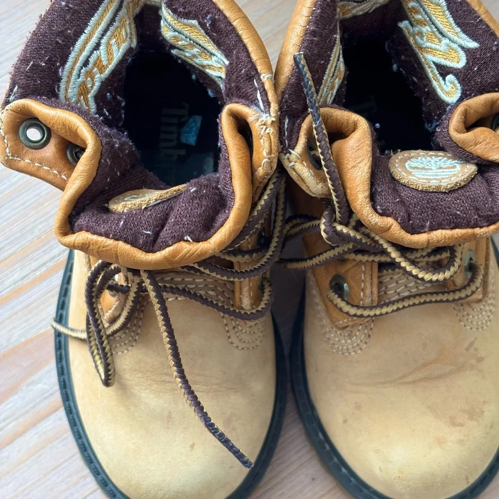 Timberland Tan Baby Boots